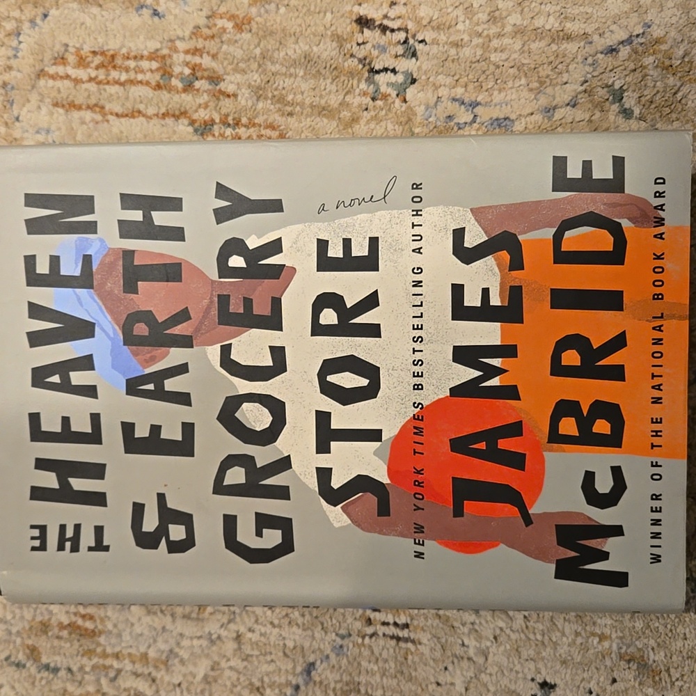 Hardcover book The Heaven and Earth Grocery Store James Mc Bride like new